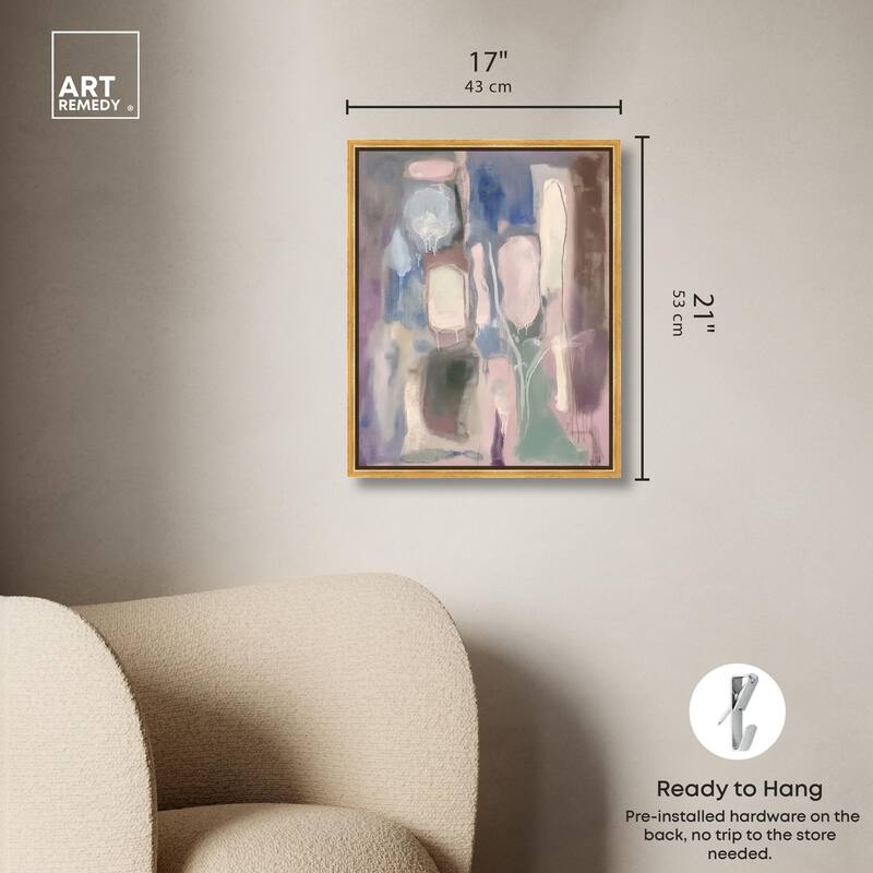 Silk and Satin III Canvas by Art Remedy