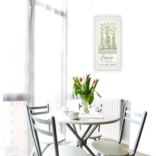 TrendyDecor4U Contemporary "In Our Home" Framed Print Wall Art by Cindy ...
