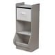 preview thumbnail 3 of 10, Badger Basket Upright Storage Nook with Reversible Basket - Woodgrain Gray