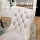 preview thumbnail 5 of 69, Solid Wood Velvet Upholstered Dining Chair Set of 6