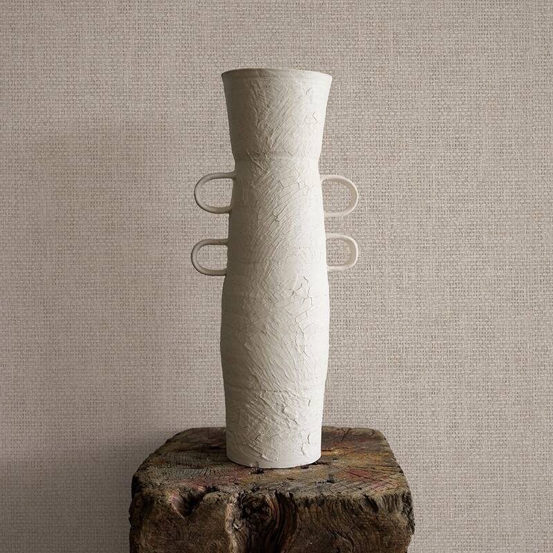 Faux Grasscloth Primitivo Textured Peel and Stick Wallpaper by Jeremiah Brent