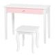 preview thumbnail 6 of 16, Costway Kids Vanity Set Princess Makeup Dressing Play Table Set - See Details