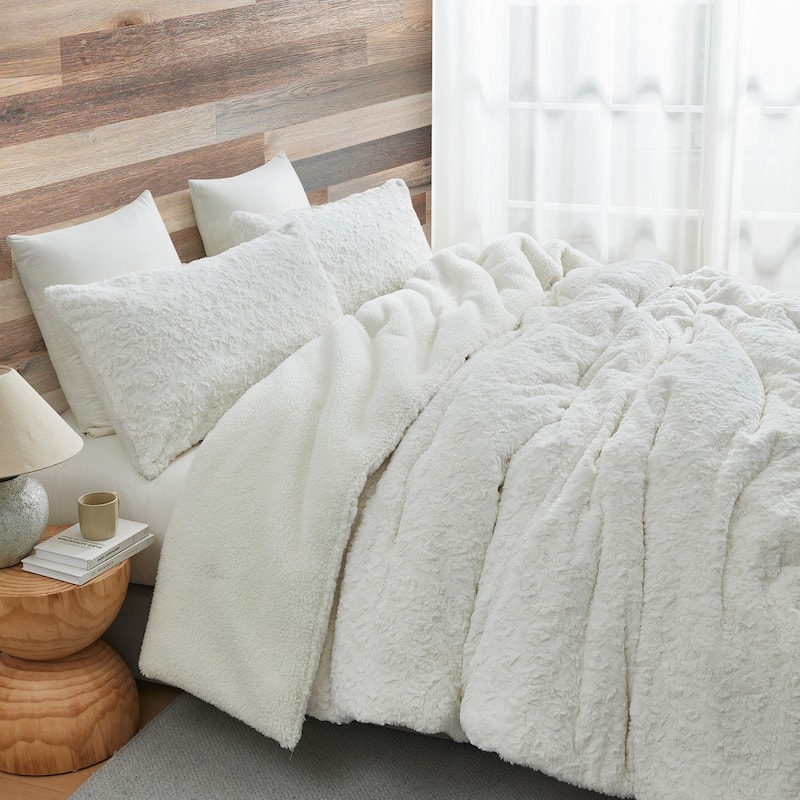 Serene Dream - Coma Inducer® Oversized Comforter Set - Cream Natural