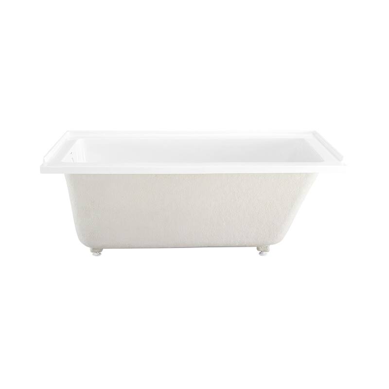 Swiss Madison Voltaire Acrylic Left-Hand Drain with Tile Flange Rectangular Alcove Bathtub