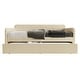 preview thumbnail 3 of 5, Porch & Den Anthony Upholstered Casual Daybed Set with Trundle
