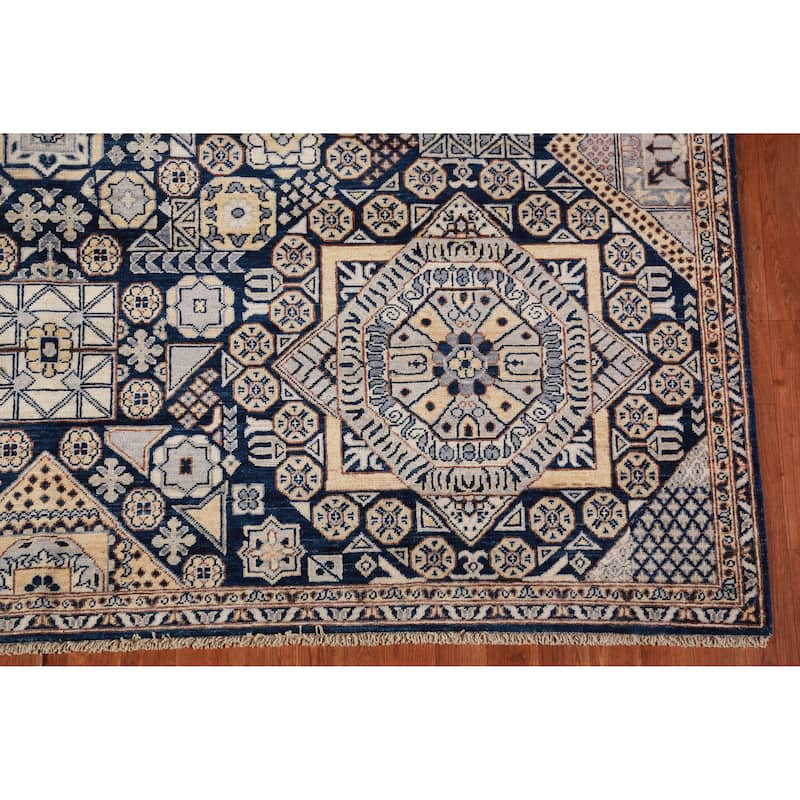 Vegetable Dye Ziegler Oriental Rug Handmade Wool Carpet - 7'9"x 9'9"