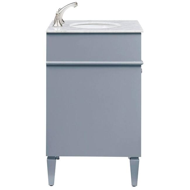 Elegant Lighting VF-1027 Park Ave 24" Free Standing Single Basin