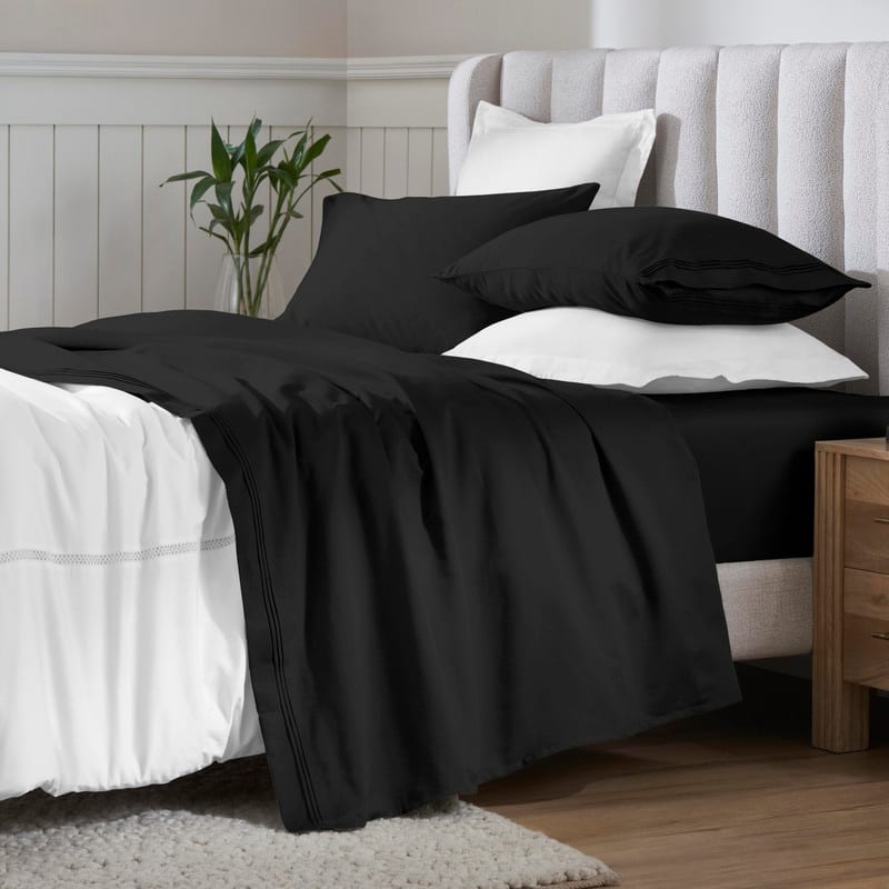 Superior Egyptian Cotton 650 Thread Count Deep Pocket Solid Sheet Set