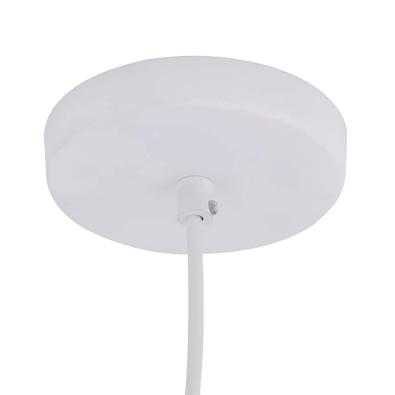White Midcentury Modern Pendant Lamp