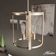 preview thumbnail 14 of 29, Hunter Astwood 16" 4-Light Round Chandelier, Dining Room Table, Kitchen Island, Cage, Transitional, Art-Deco