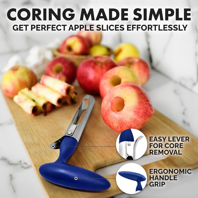 Zulay Kitchen Ultra Sharp Premium Apple Corer Tool