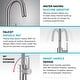 preview thumbnail 67 of 124, Kraus Oletto Single Handle 1-Hole Kitchen Bar Faucet