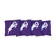 preview thumbnail 1 of 1, Cornell Rams Purple Cornhole Bags All-Weather Resin Filled
