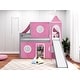 preview thumbnail 77 of 117, JACKPOT Prince & Princess Low Loft Twin Bed, Ladder Slide Tent & Tower