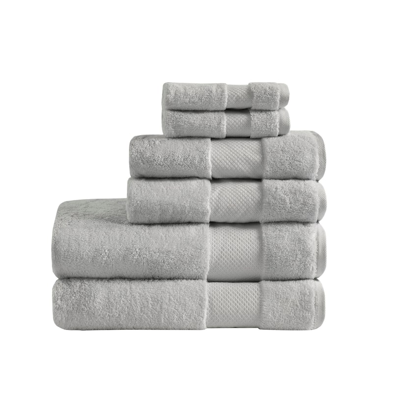 Madison Park Signature Turkish Cotton 6-piece Bath Towel Set