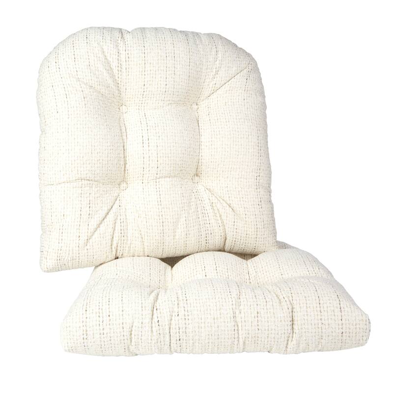 Klear Vu Tyson Extra Large Dining Room Chair Cushion Set (Set of 2)