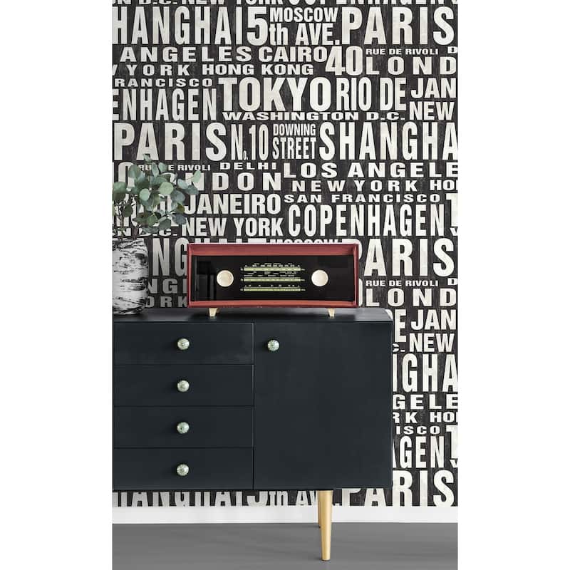 NextWall Around the World Peel and Stick Removable Wallpaper - 20.5 in. W x 18 ft. L