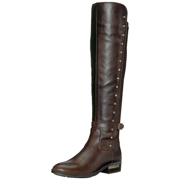 Vince Camuto Womens Pelda Leather Closed Toe Knee High Fashion Boots