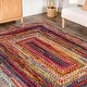 preview thumbnail 6 of 11, Nuloom Tammara Bohemian Hand Braided Area Rug