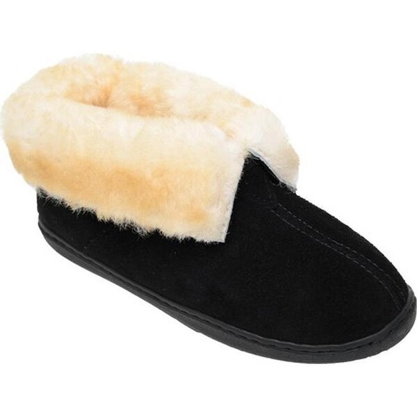 minnetonka sheepskin ankle boot