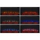 preview thumbnail 24 of 31, Real Flame Beau Electric Landscape Fireplace 58.5"