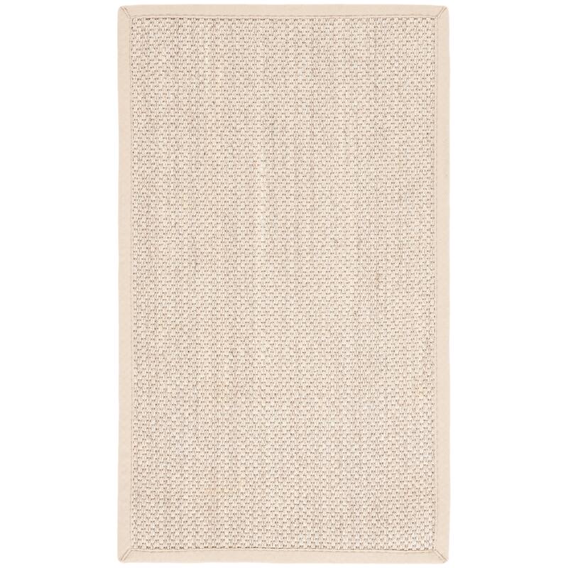 Martha Stewart by SAFAVIEH Bertie Farmhouse Sisal Rug - Marble/Beige - 2'3" x 3'9"