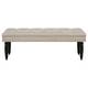 preview thumbnail 3 of 5, Marsha 52-inch Upholstered Entryway Accent Bench Latte