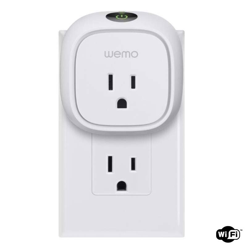 Belkin F7C029FC WeMo Insight Smart Home Appliance Module with Energy Monitoring and Wi-Fi Capability - White Belkin F7C029FC WeMo Insight Smart Home Appliance Module with Energy Monitoring and Wi-Fi Capability - White
