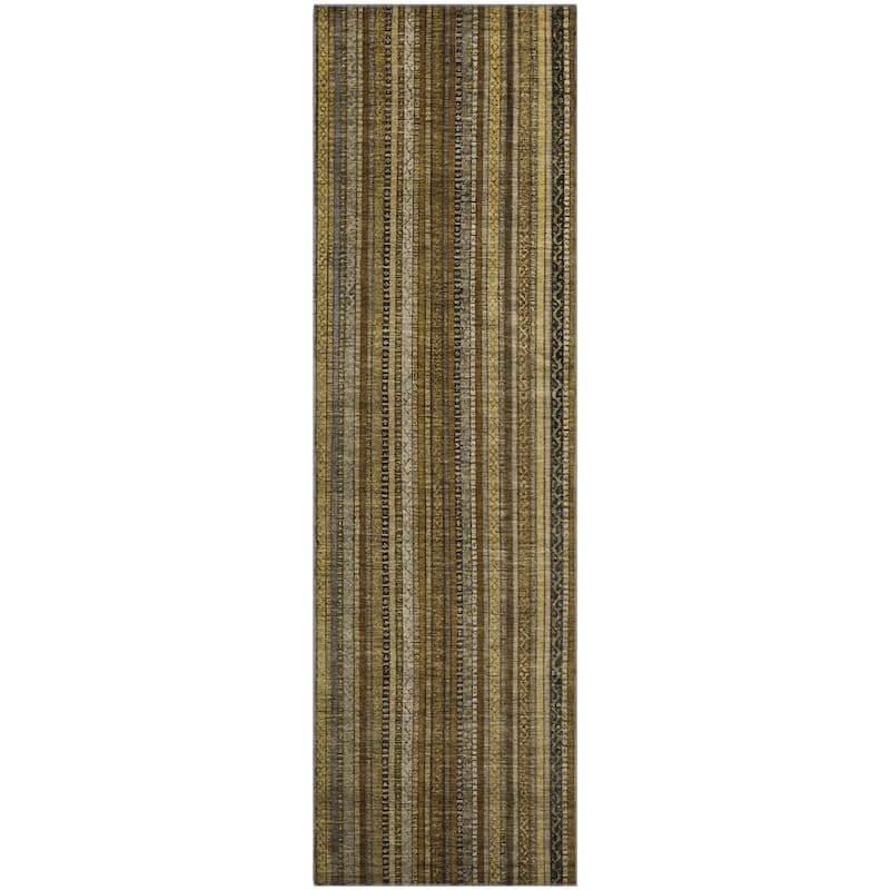 Premium Washable Super Soft Striped Mayfield Rug