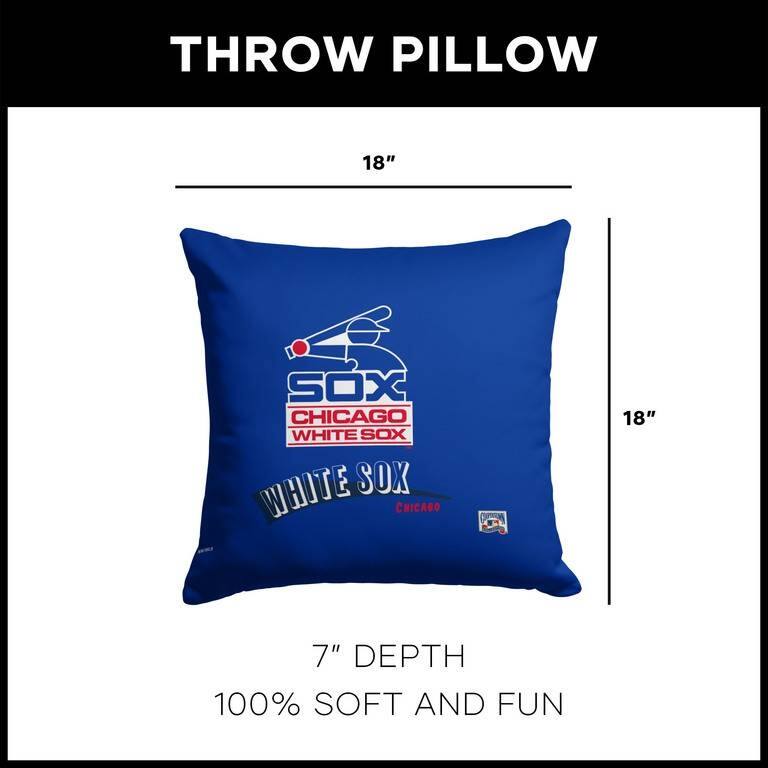 MLB CC Throwback 18 Inch Throw Pillow