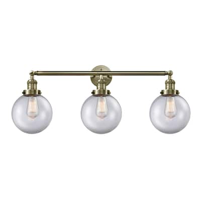 Innovations Lighting Beacon 3 Light 32" Wide Bathroom Vanity Light