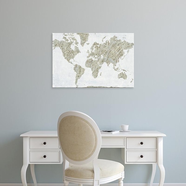 Easy Art Prints Piper Rhue's 'Spinning World' Premium Canvas Art