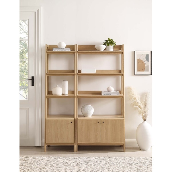 Bixby Wood Bookshelves - Set of 2 - Bed Bath & Beyond - 36984489