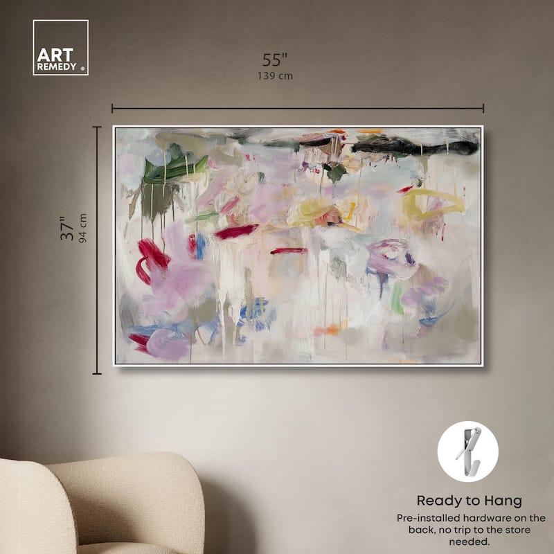 Lilac Haze Canvas by Art Remedy