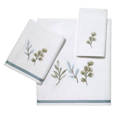 Avanti Ombre Leaves 3 Pc Towel Set