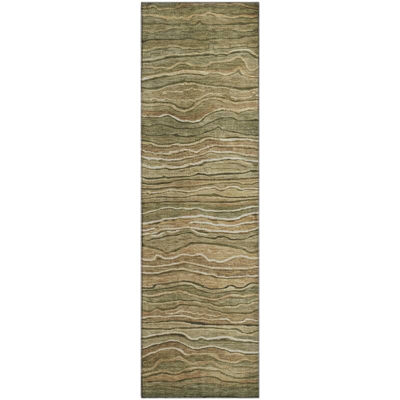 Premium Washable Super Soft Contemporary Stripe Mayfield Rug