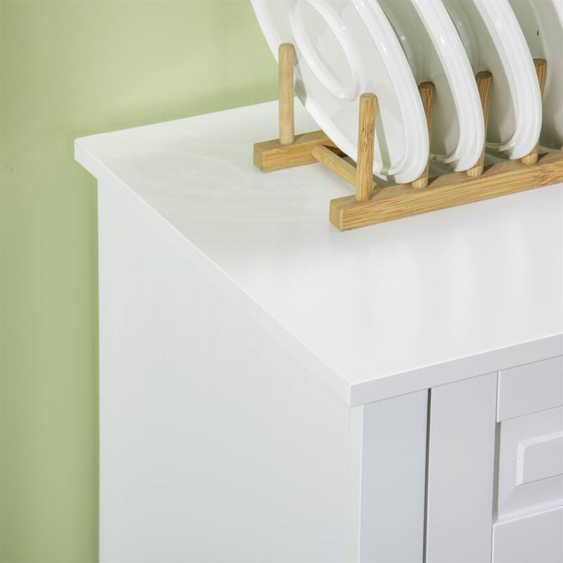 Buffet Cabinet with 2 Drawers and Adjustable Shelves
