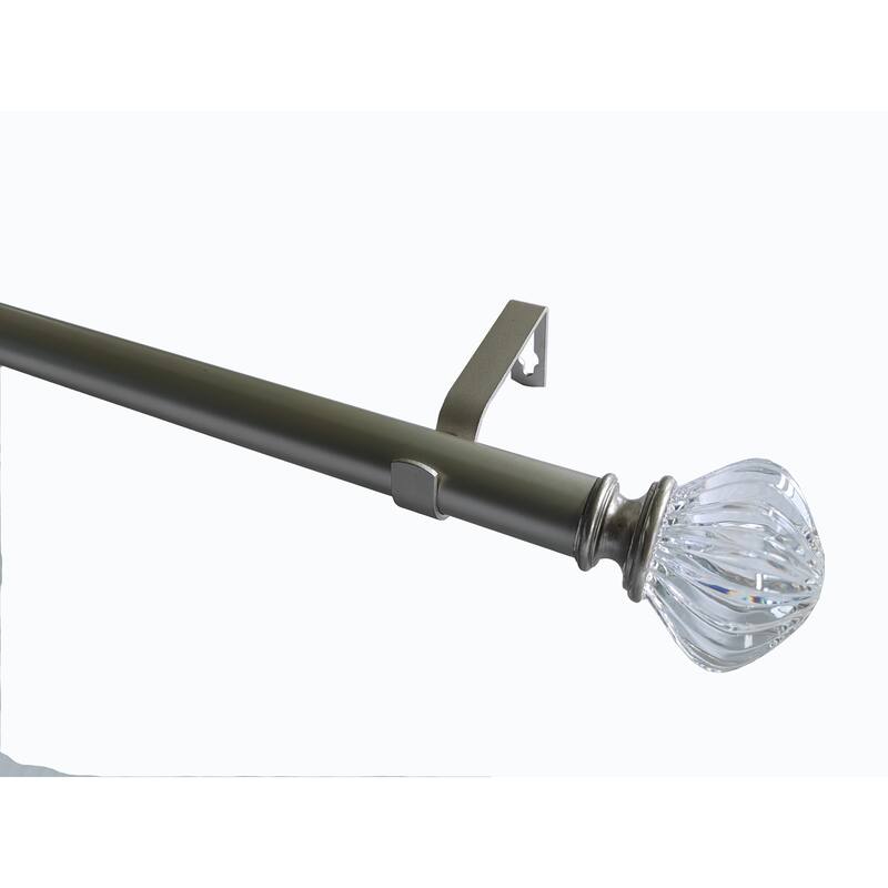 Misty Acrylic Window Curtain Rods