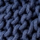 preview thumbnail 51 of 62, Moro Handcrafted Modern Cotton Pouf by Christopher Knight Home