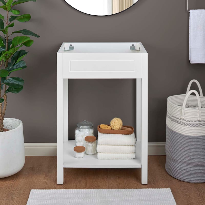Altura 24" Bathroom Vanity Cabinet - White