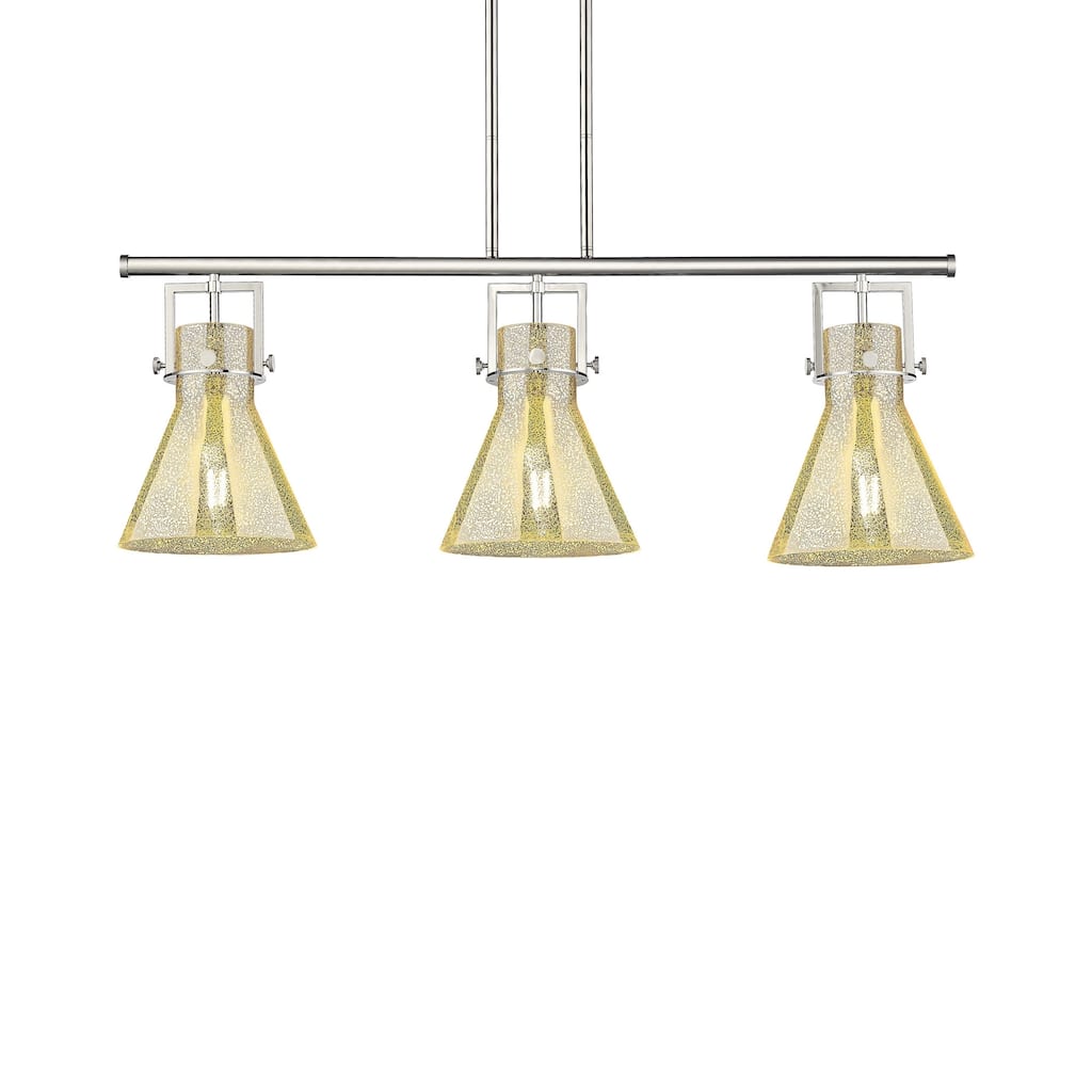 Innovations Lighting 411-3I-17-42 Newton Cone Linear Newton Cone 3