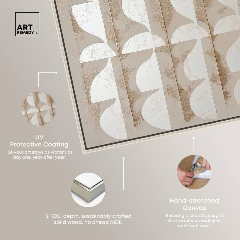 Columnar Shapes I Canvas by Art Remedy
