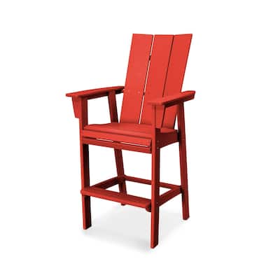POLYWOOD Modern Adirondack Bar Chair
