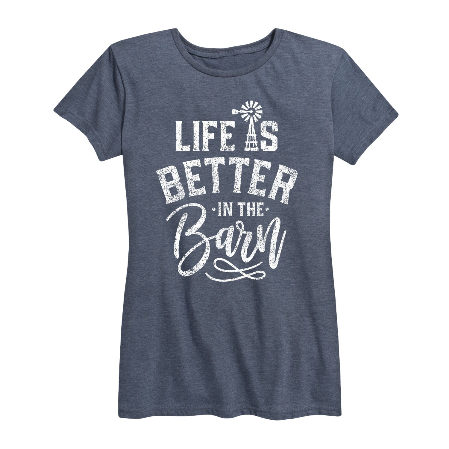 Shop Life Is Better In The Barn Ladies Short Sleeve Classic Fit