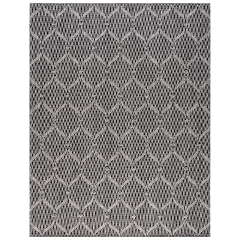 SAFAVIEH Beach House Konstanse Transitional Rug - 6'7" x 8'7" - Charcoal/Grey
