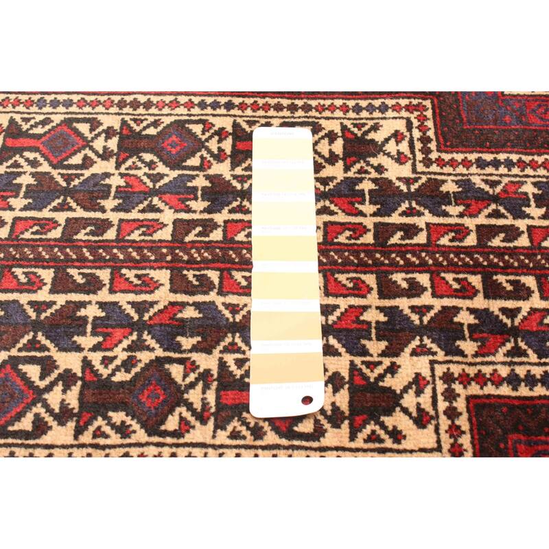 ECARPETGALLERY Hand-knotted Teimani Beige Wool Rug - 2'9 x 4'6