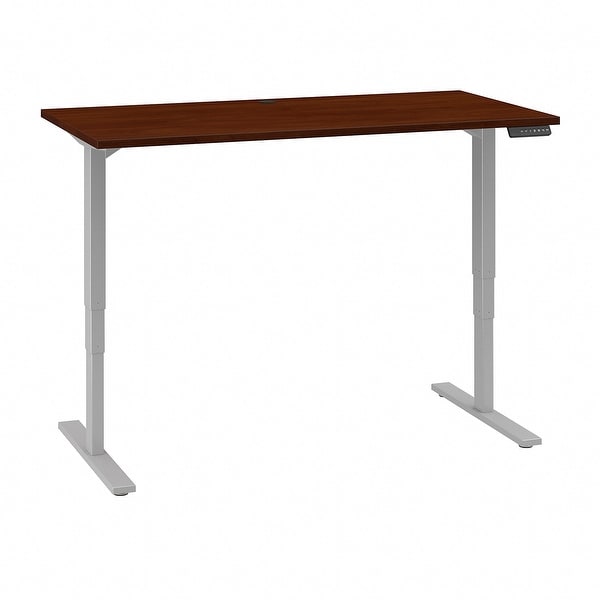 Move 80 Series 60W Height Adjustable Standing Desk in Hansen Cherry. Opens flyout.