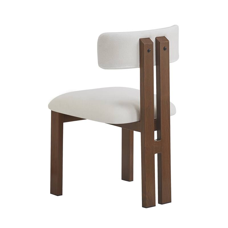 Christopher Knight Home Astura Upholstered Iron Frame Dining Chairs Set of 4