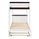 preview thumbnail 8 of 53, Twin-over-Twin Bunk Bed with Twin size Trundle, Storage and Desk,
