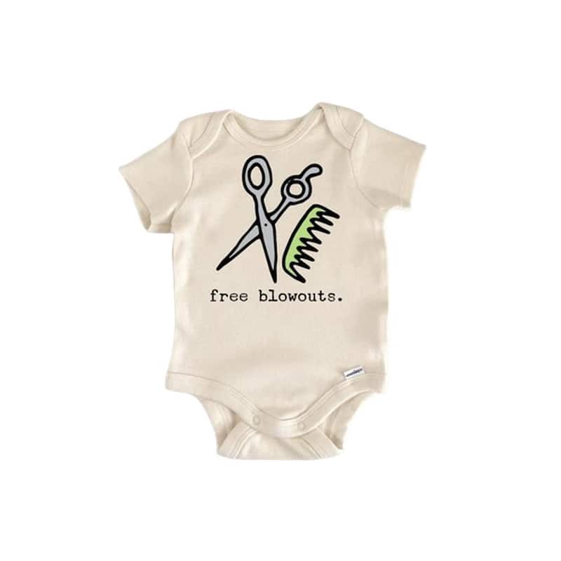 Hairdresser Salon - Baby Boy Girl Clothes Infant Bodysuit Funny Cute Newborn